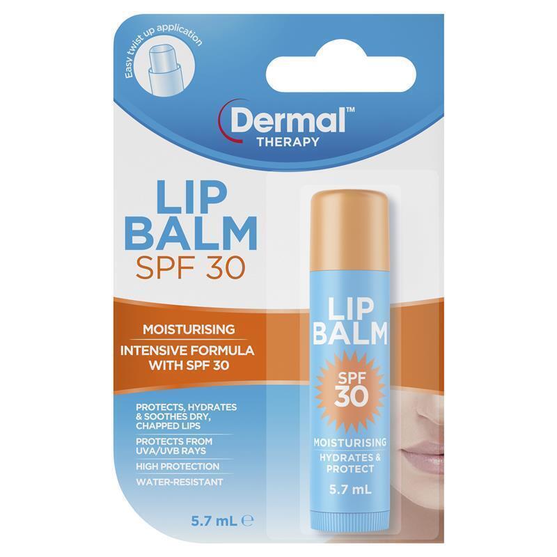 Dermal Therapy Lip Balm SPF30 Stick 5.7mL - VITAL+ Pharmacy