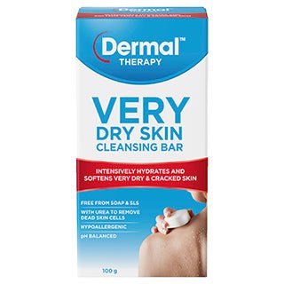 Dermal Therapy Very Dry Skin Cleansing Bar 100g - VITAL+ Pharmacy