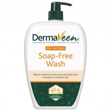 Dermaveen Daily Nourish Soap-Free Wash 1L - VITAL+ Pharmacy