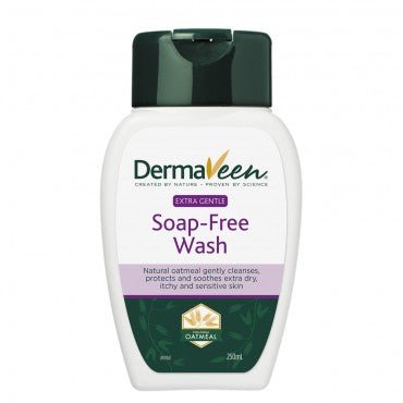 DermaVeen Extra Hydration Gentle Soap-Free Wash 250mL - VITAL+ Pharmacy