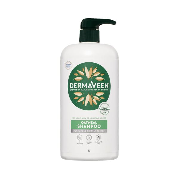 DermaVeen Oatmeal Shampoo 1L - VITAL+ Pharmacy