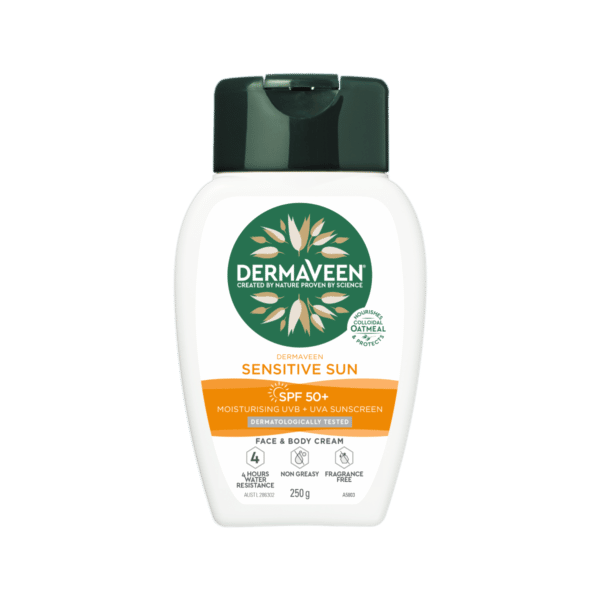 DermaVeen® Sensitive Sun SPF50+ 250g - VITAL+ Pharmacy