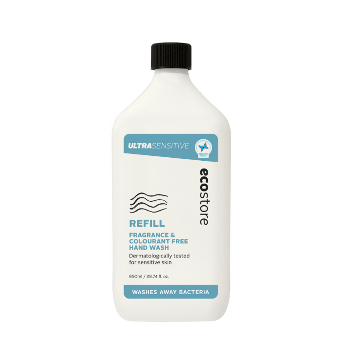 Ecostore Ultra Sensitive Hand Wash Refill 850mL - VITAL+ Pharmacy