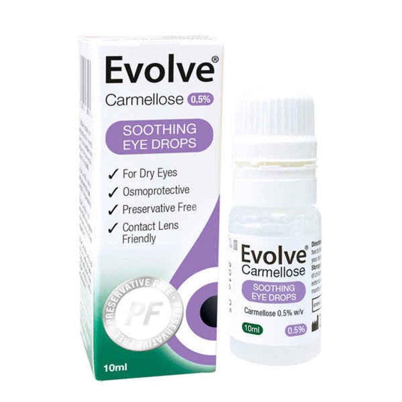 Evolve Carmellose 0.5% Eye Drops 10mL - VITAL+ Pharmacy