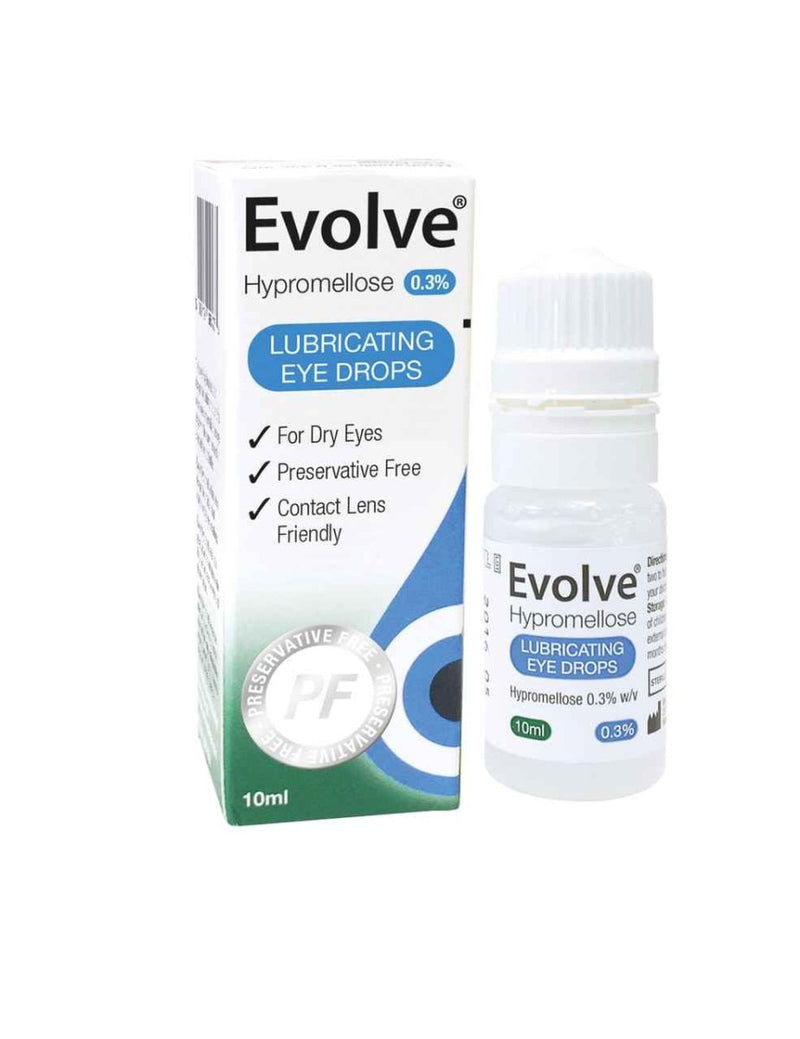 Evolve Hypromellose 0.3% Drops 10mL - VITAL+ Pharmacy