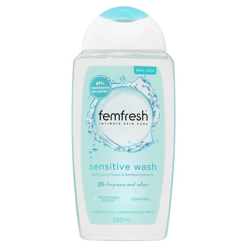 Femfresh Sensitive Wash 250mL - VITAL+ Pharmacy