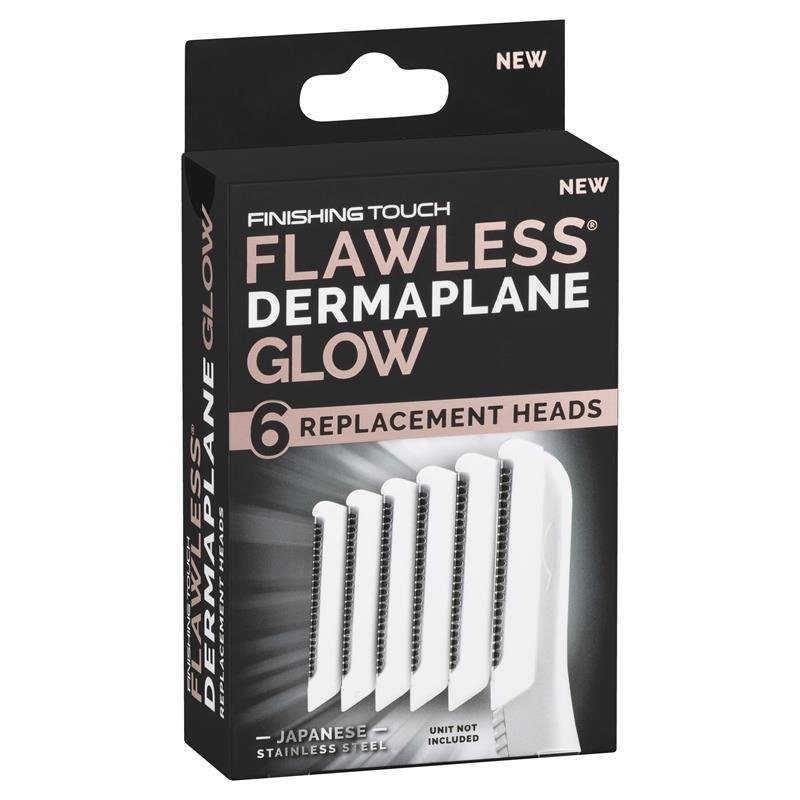 Flawless Finishing Touch Dermaplane Glow Replacement Heads 6 Pack - VITAL+ Pharmacy