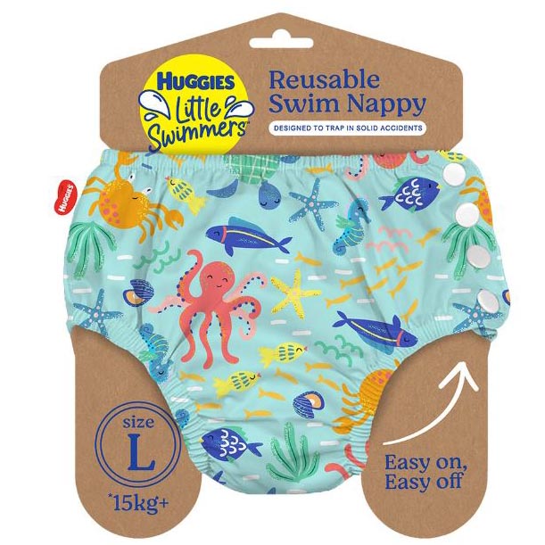 Huggies Little Reusable Swimmers Large