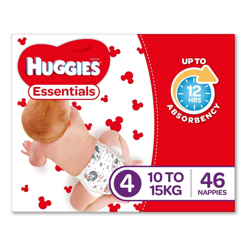 Huggies Nappies Essential Toddler 45 Pack - VITAL+ Pharmacy