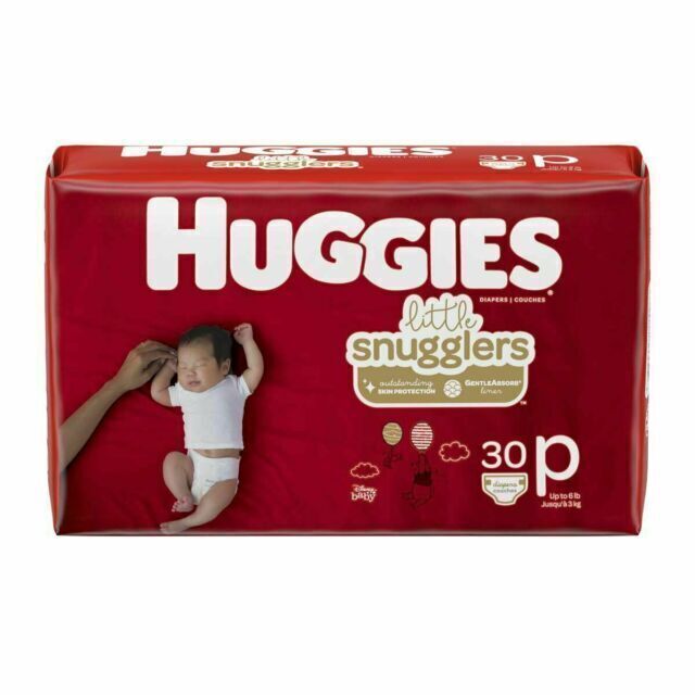 Huggies Nappies Little Snugglers Premmie 30 Pack - VITAL+ Pharmacy