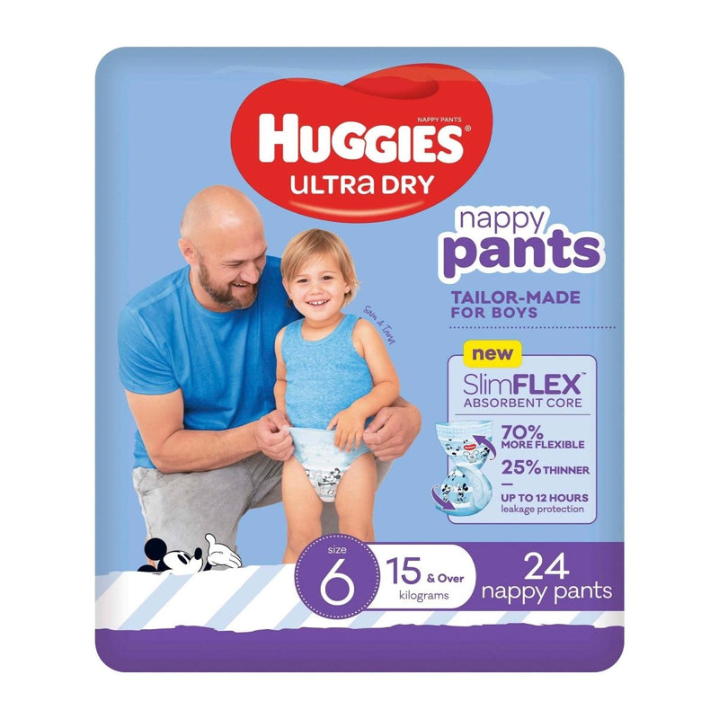 Huggies Nappies Pants Junior Boy 24 Pack - VITAL+ Pharmacy