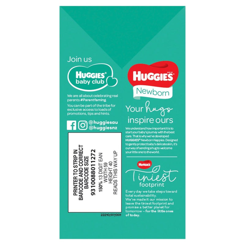 Huggies Ultimate Nappies Newborn 28 Pack - VITAL+ Pharmacy