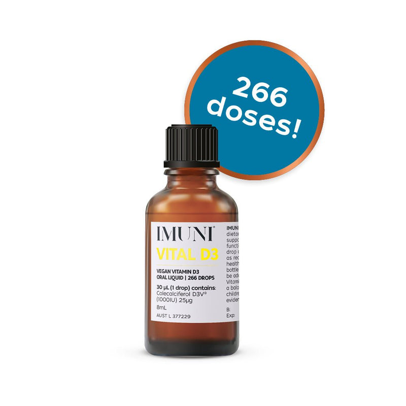 IMUNI Vital Vegan Vitamin D3 8mL - VITAL+ Pharmacy