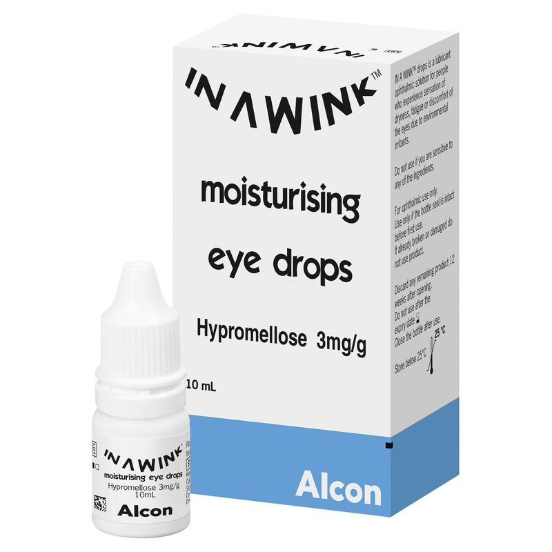 In A Wink Moisturising Eye Drops 10mL - VITAL+ Pharmacy