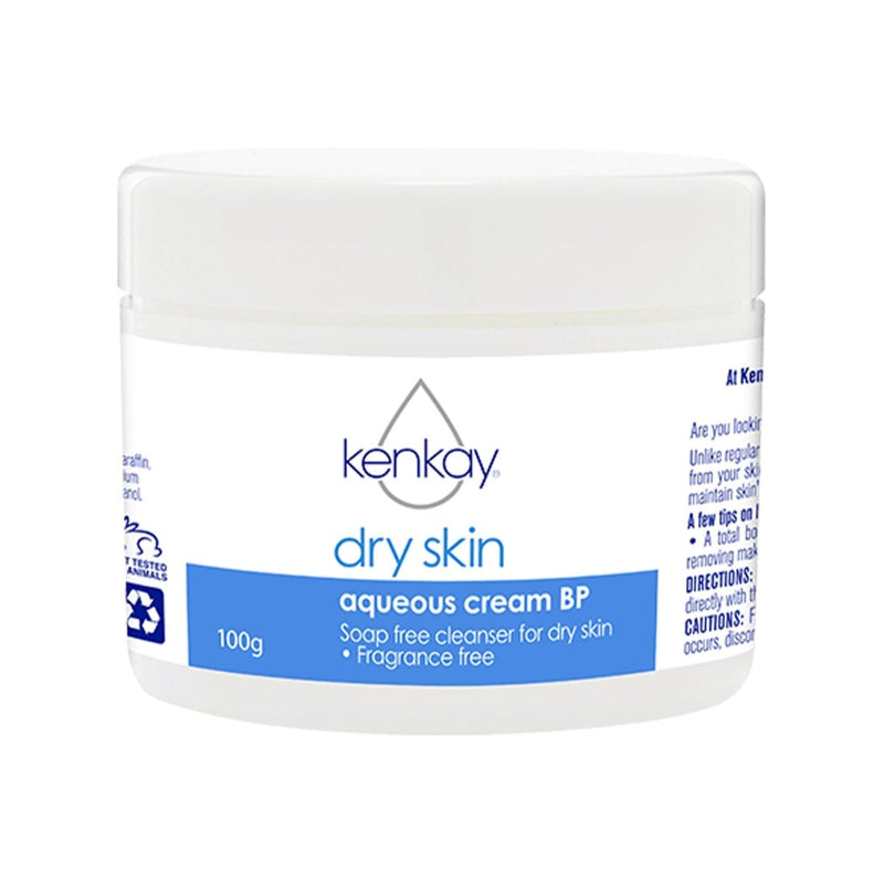Kenkay Dry Skin Aqueous Cream BP Jar 100g - VITAL+ Pharmacy