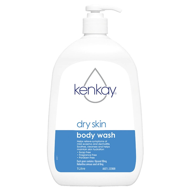 Kenkay Dry Skin Body Wash Pump 1L - VITAL+ Pharmacy