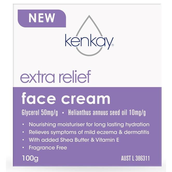 Kenkay Extra Relief Face Cream Jar 100g - VITAL+ Pharmacy