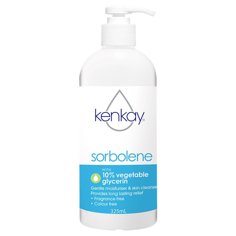 Kenkay Sorbolene with 10% Vegetable Glycerin Pump 325mL - VITAL+ Pharmacy