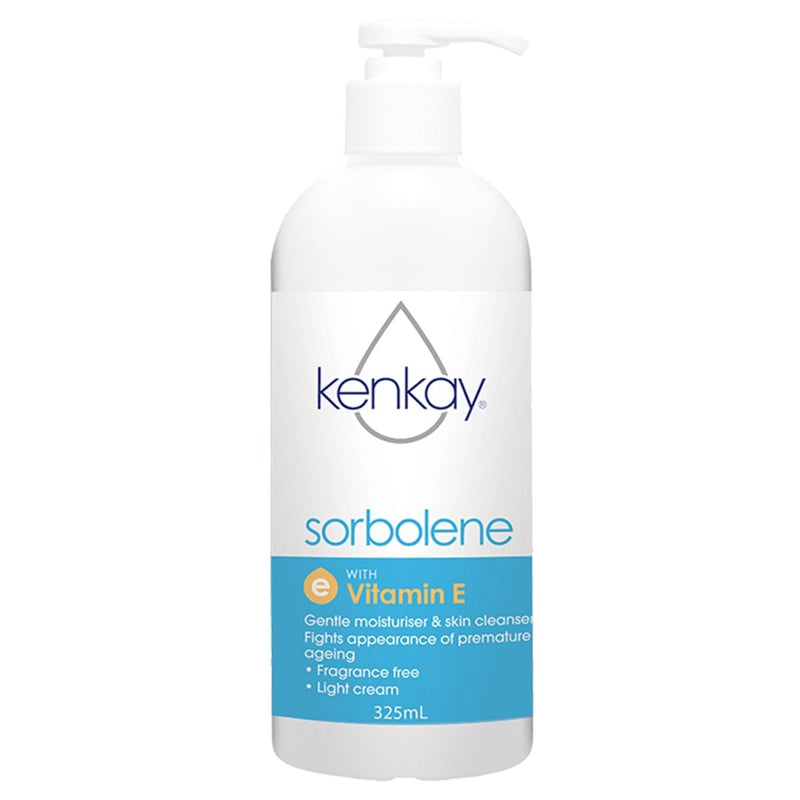 Kenkay Sorbolene with Vitamin E Pump 325mL - VITAL+ Pharmacy