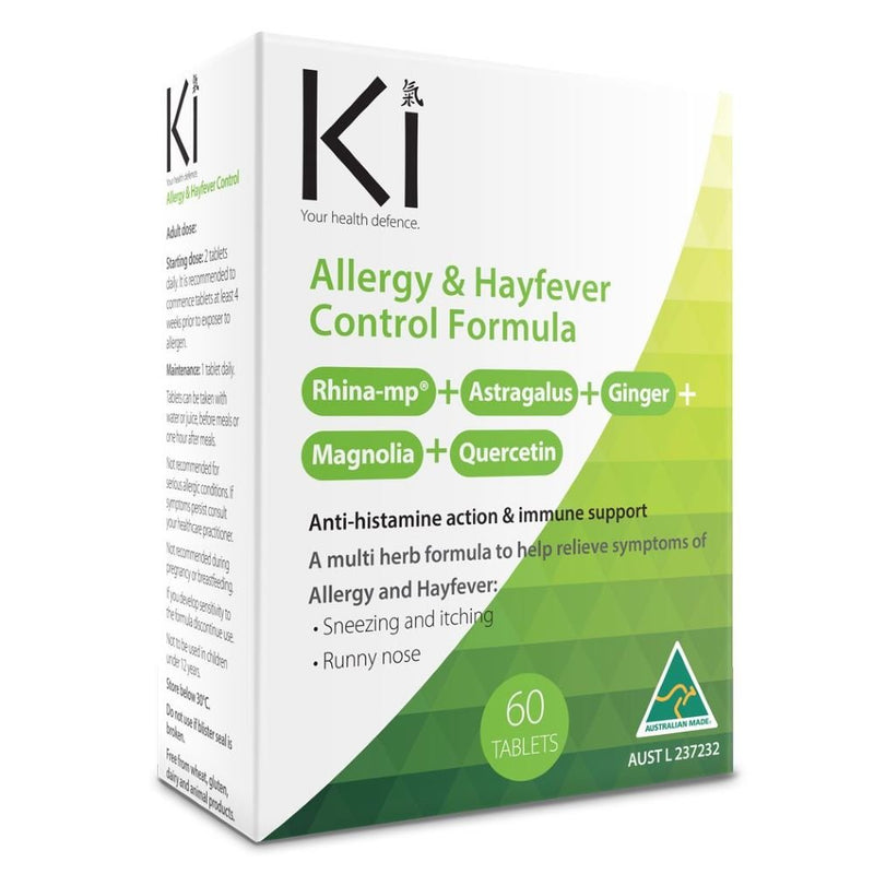 Ki Allergy & Hayfever Control Formula 30 Tablets - VITAL+ Pharmacy