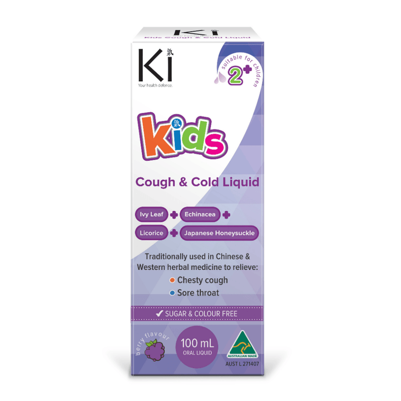 Ki Kids Cough & Cold Liquid 100mL - VITAL+ Pharmacy