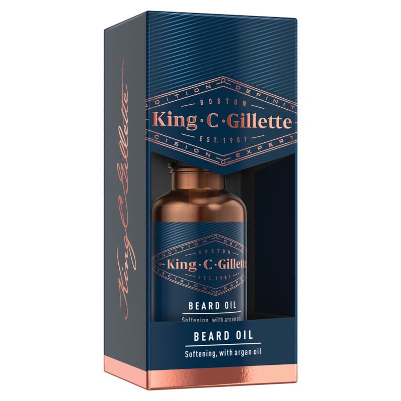 King C. Gillette Men's Beard Oil 30mL - VITAL+ Pharmacy