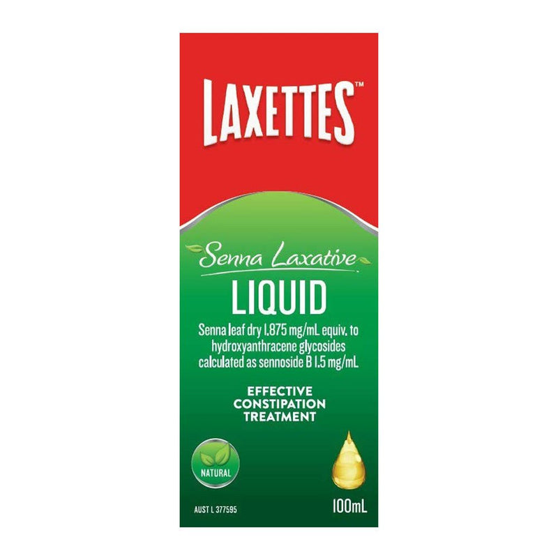 Laxettes Senna Laxative Liquid 100mL - VITAL+ Pharmacy
