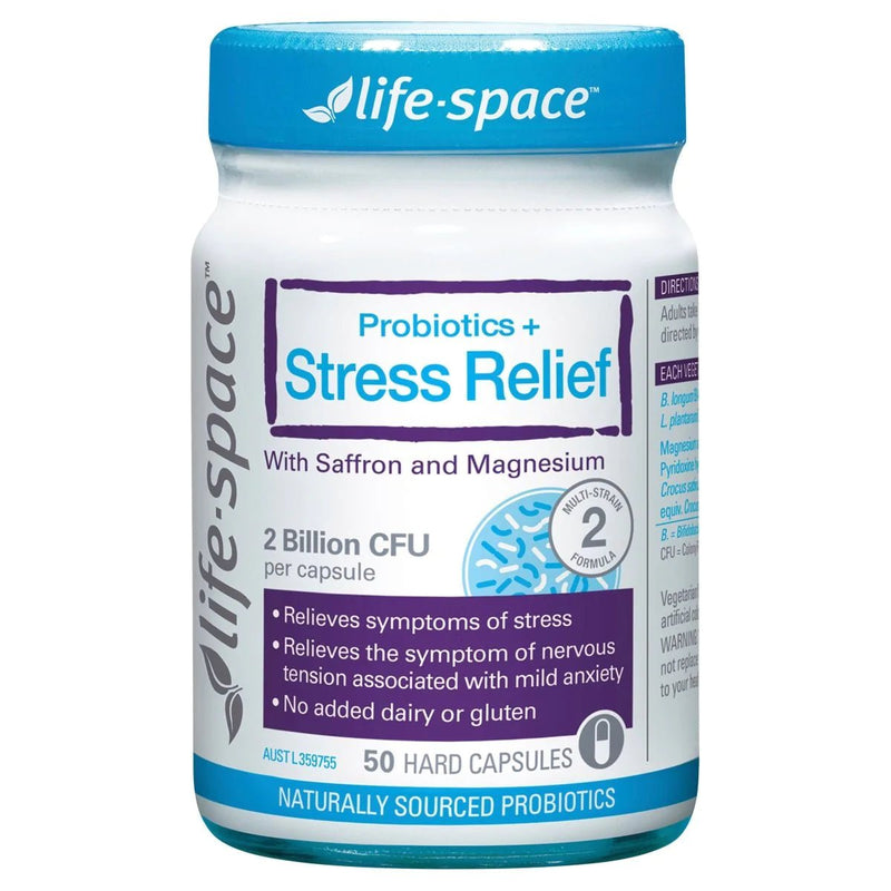 Life-Space Probiotics+ Stress Relief 50 Capsules - Clearance - VITAL+ Pharmacy