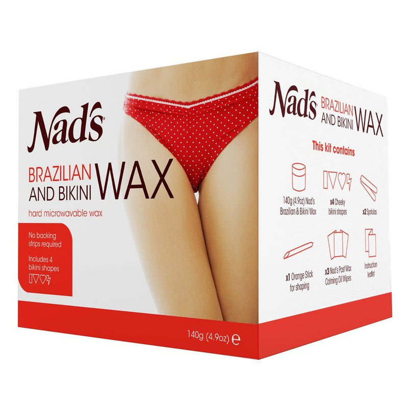 Nad's Hair Removal Brazilian & Bikini Wax 140g - VITAL+ Pharmacy