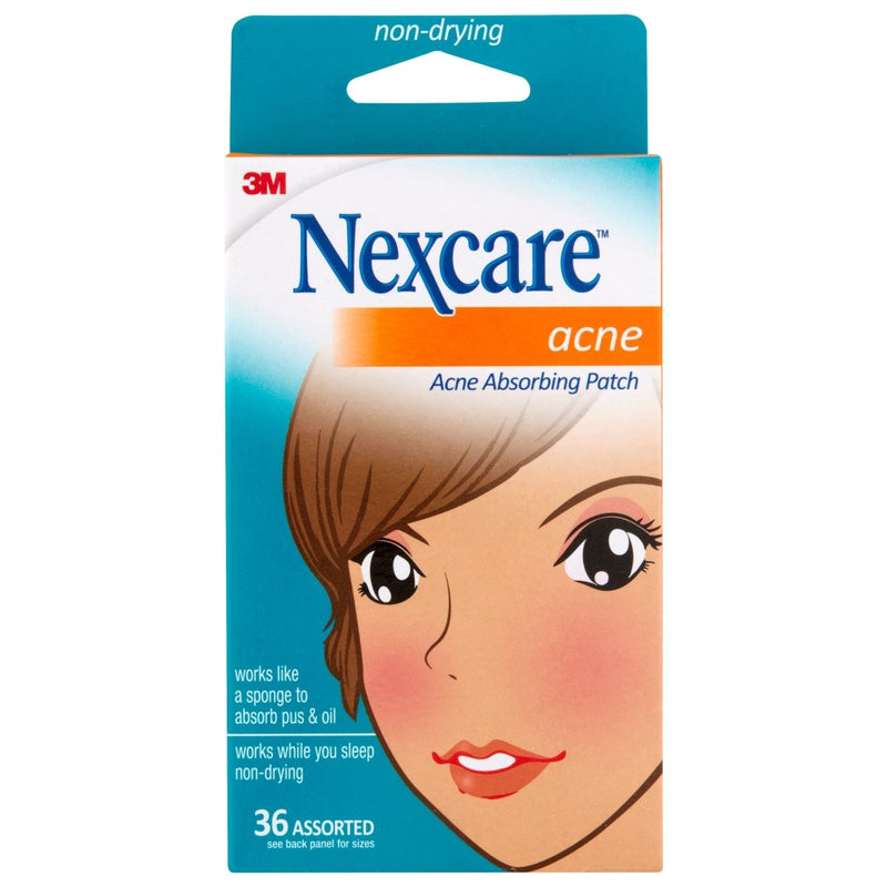 Nexcare Acne Absorbing Covers 36 Assorted Pack - VITAL+ Pharmacy