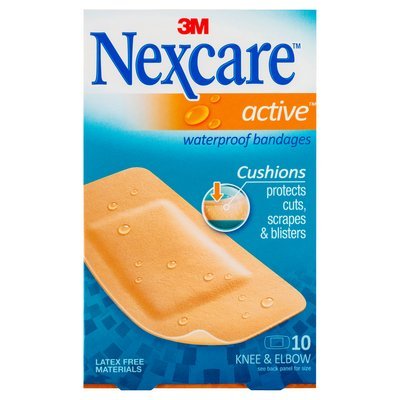 Nexcare Active Waterproof Strip Large 10 Pack - VITAL+ Pharmacy