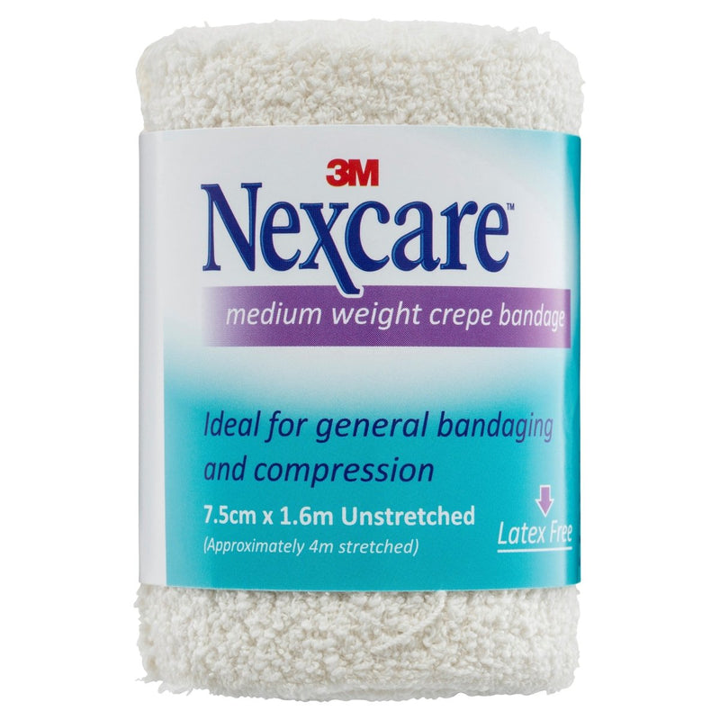 Nexcare Crepe Bandage Medium 75mm x 1.6m - VITAL+ Pharmacy
