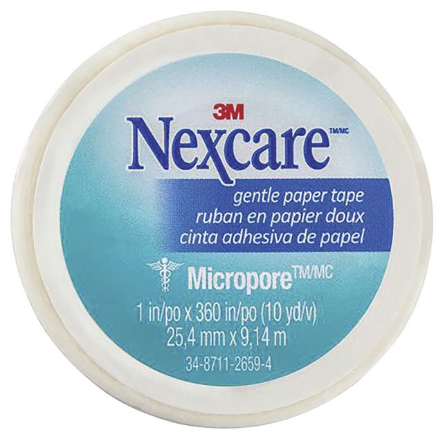 Nexcare Micropore Gentle Paper Tape White 25mm x 9m - VITAL+ Pharmacy