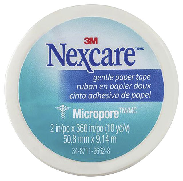 Nexcare Micropore Gentle Paper Tape White 50mm x 9m - VITAL+ Pharmacy