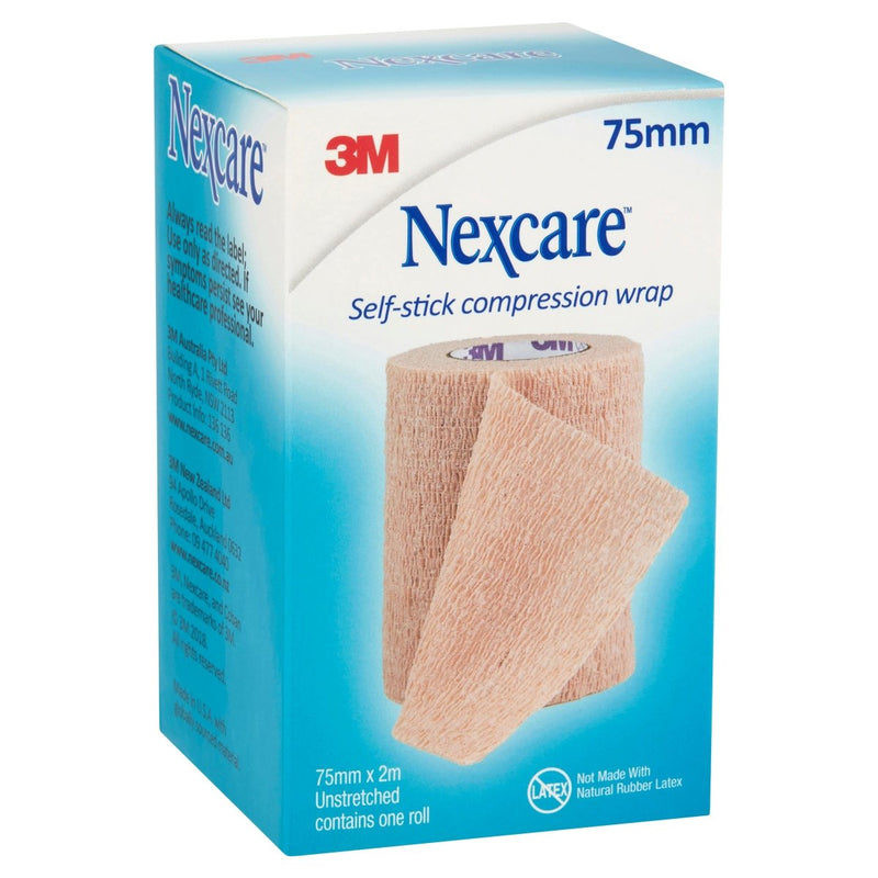 Nexcare Self-Stick Compression Wrap 75mm x 2m - VITAL+ Pharmacy