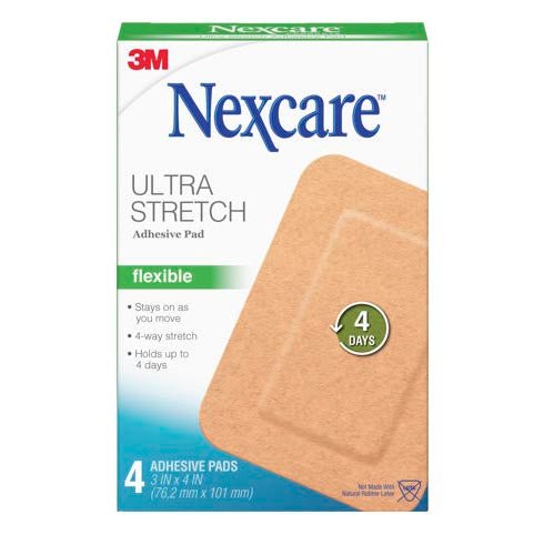 Nexcare Ultra Stretch Adhesive Pad 4 Pack - VITAL+ Pharmacy
