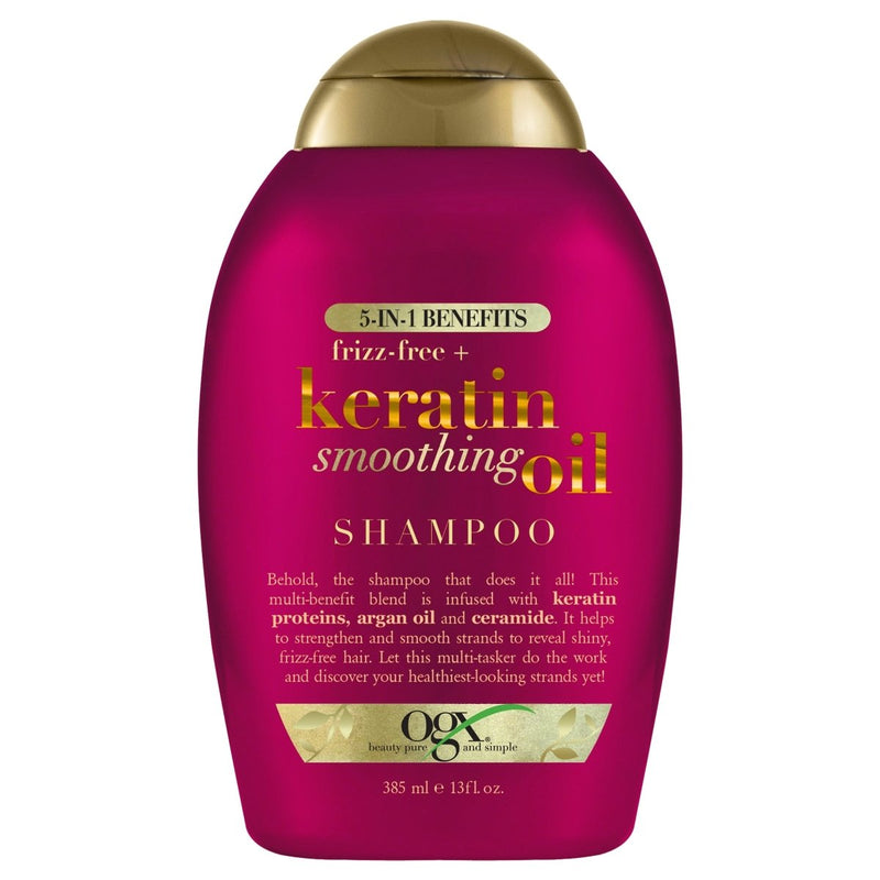 OGX 5 in 1 Benefits Shampoo For Frizzy Hair 385mL - VITAL+ Pharmacy