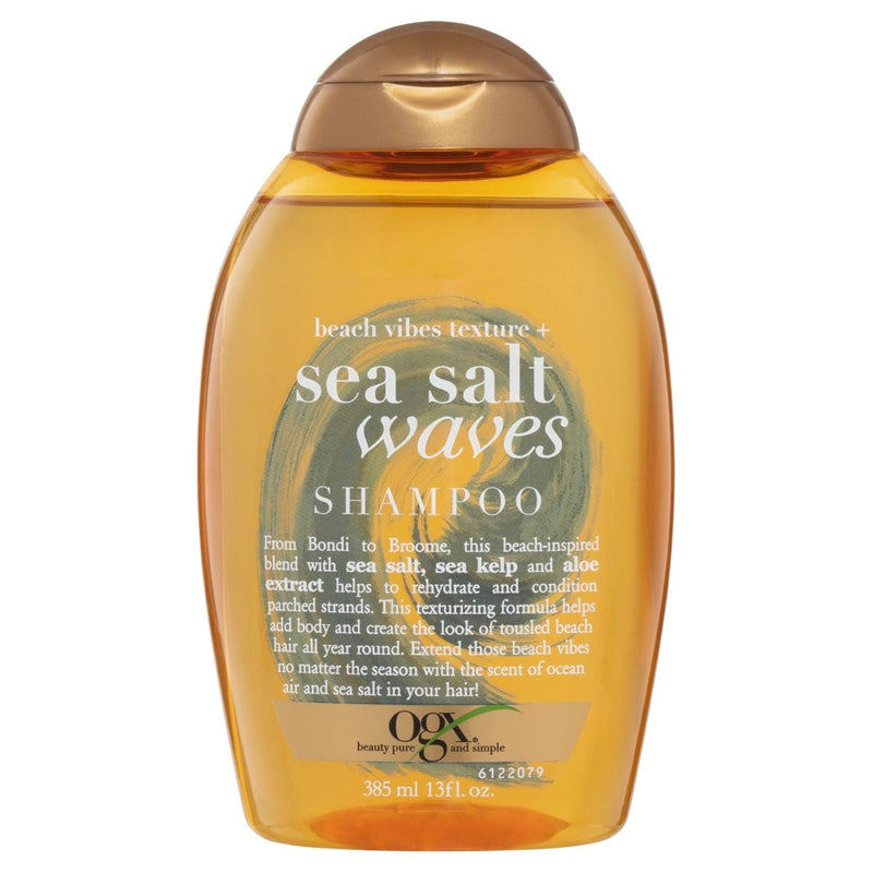 OGX Beach Vibes Texture + Sea Salt Waves Shampoo 385mL - VITAL+ Pharmacy