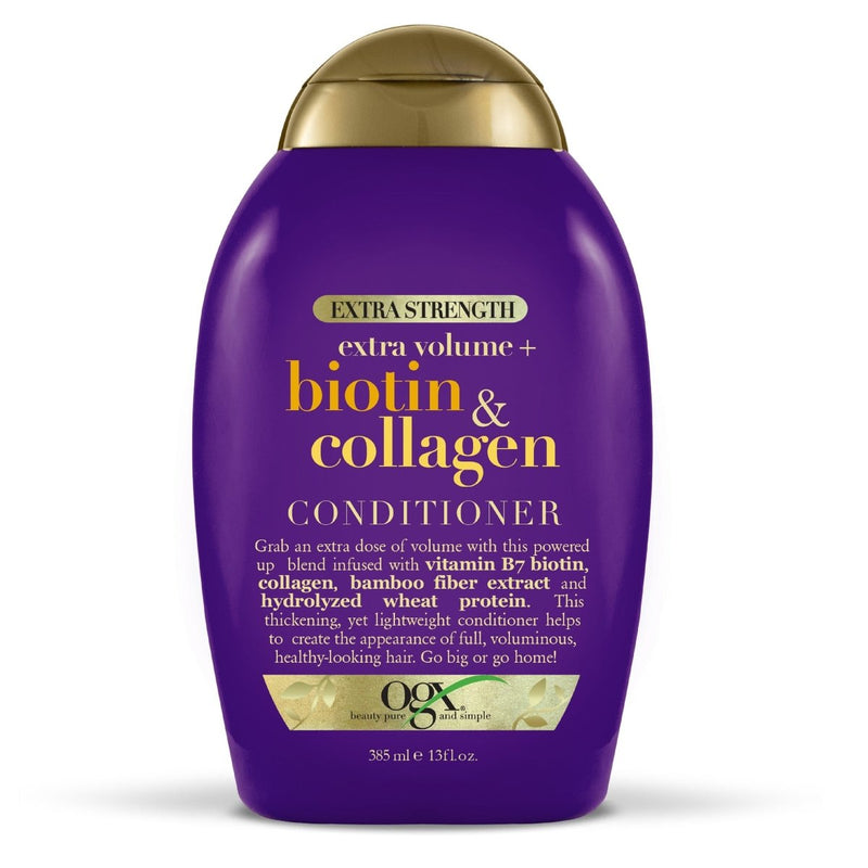 OGX Biotin & Collagen Conditioner 385mL - VITAL+ Pharmacy