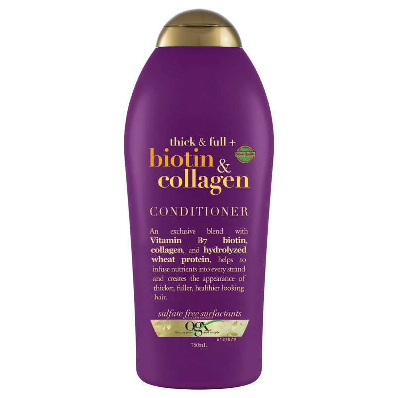 OGX Biotin & Collagen Conditioner 750mL - VITAL+ Pharmacy