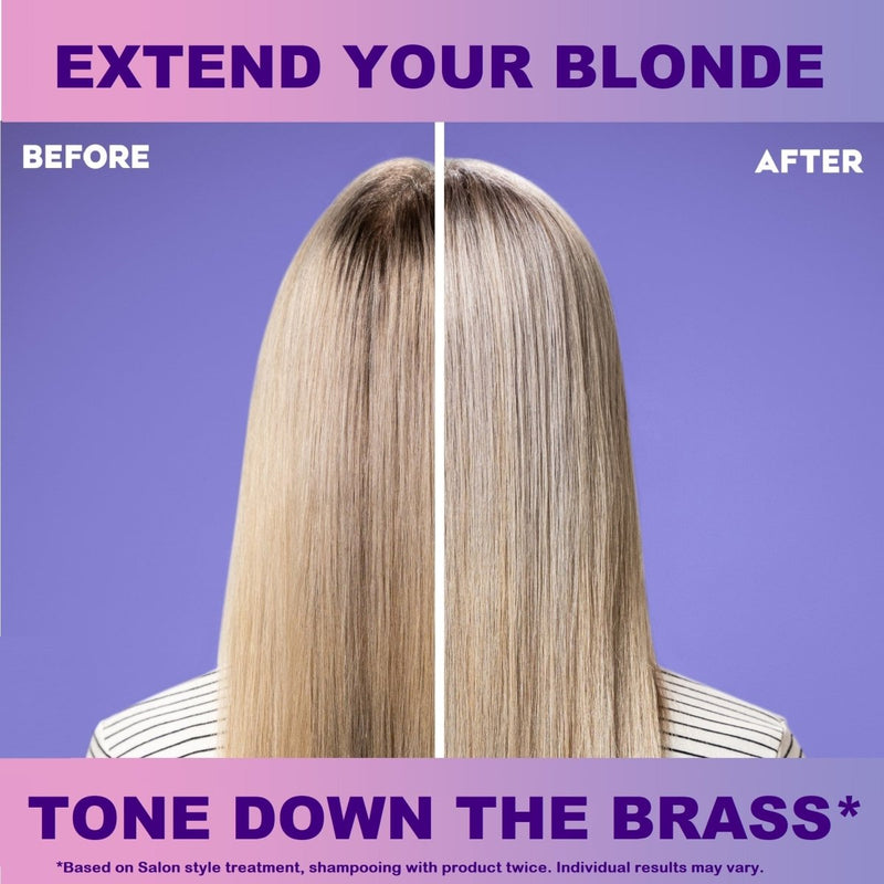 OGX Blonde Enhance + Purple Toning Drops For Blonde Coloured Hair 118mL - VITAL+ Pharmacy
