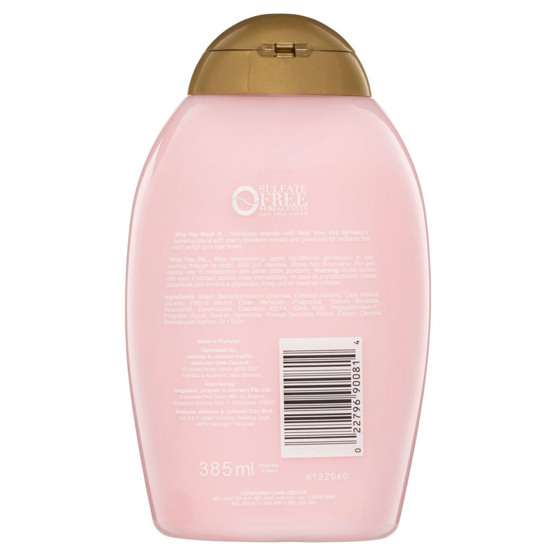 OGX Cherry Blossom Conditioner 385mL - VITAL+ Pharmacy