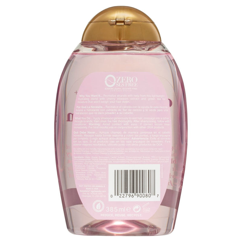 OGX Cherry Blossom Shampoo 385mL - VITAL+ Pharmacy