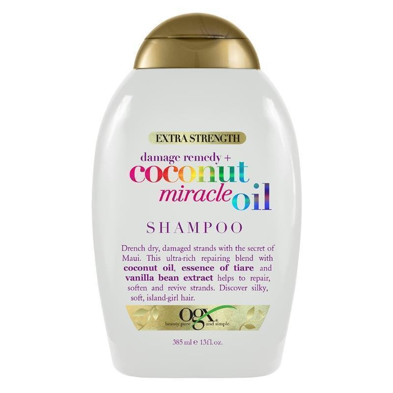 OGX Coconut Miracle Oil Shampoo For Damaged & Dry Hair 385mL - VITAL+ Pharmacy