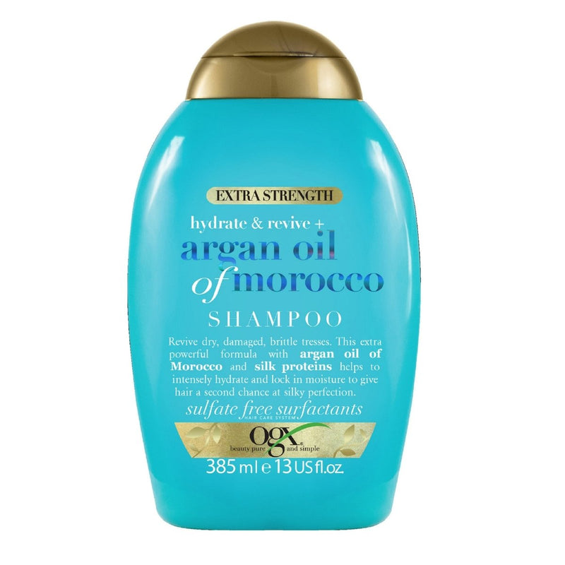 OGX Extra Strength Argan Oil of Morocco Shampoo 385mL - VITAL+ Pharmacy