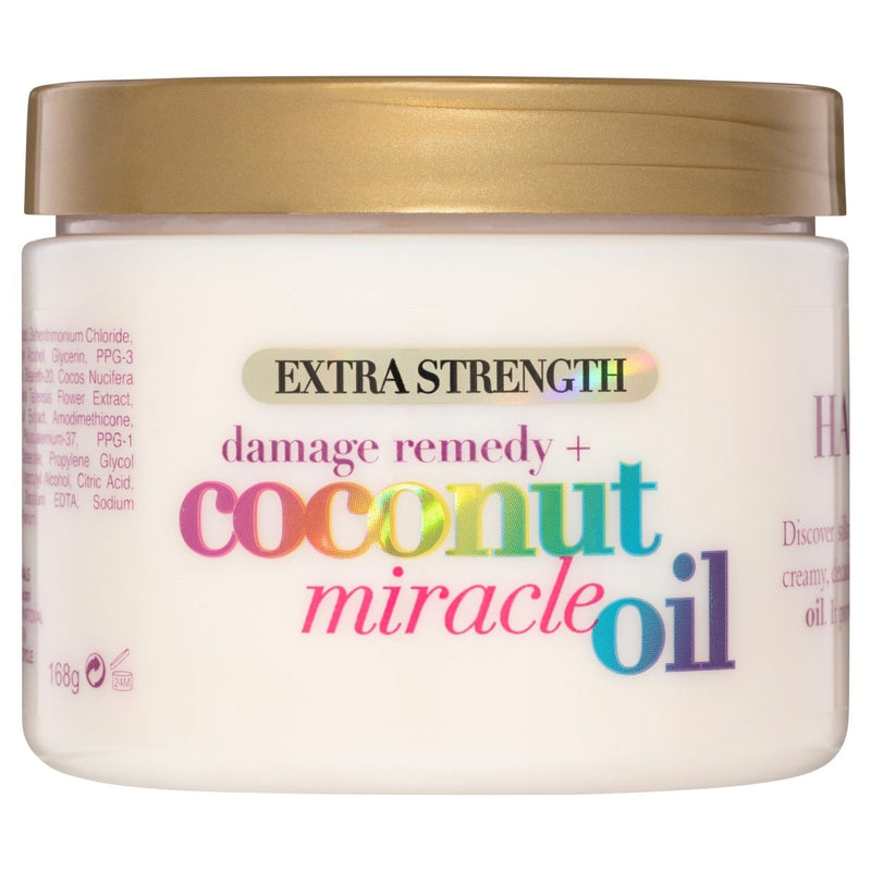 OGX Extra Strength Damage Remedy + Hydrating & Repairing Coconut Miracle Oil Hair Mask 168g - VITAL+ Pharmacy