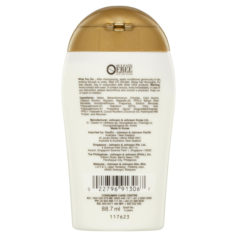 OGX Mini Coconut Milk Shampoo 88.7mL - VITAL+ Pharmacy