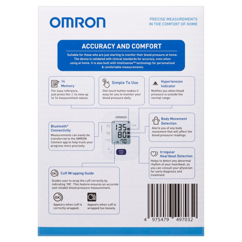 Omron HEM7142T1 Standard Blood Pressure Monitor - VITAL+ Pharmacy