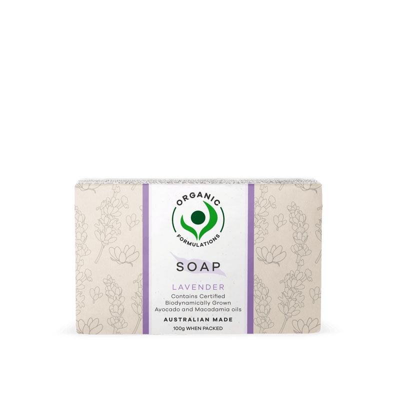 Organic Formulations Lavender Soap 100g - VITAL+ Pharmacy