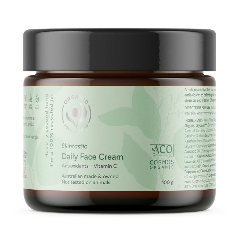 Organic Formulations Skintastic Daily Face Cream 100g - VITAL+ Pharmacy
